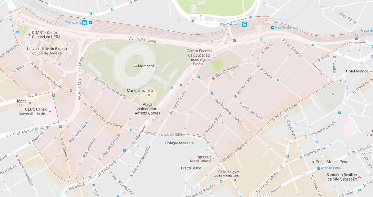 Harta bairro Maracana