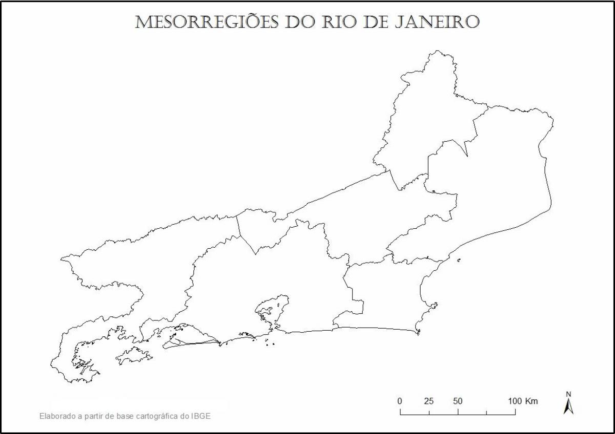 Harta de la Rio de Janeiro virgin