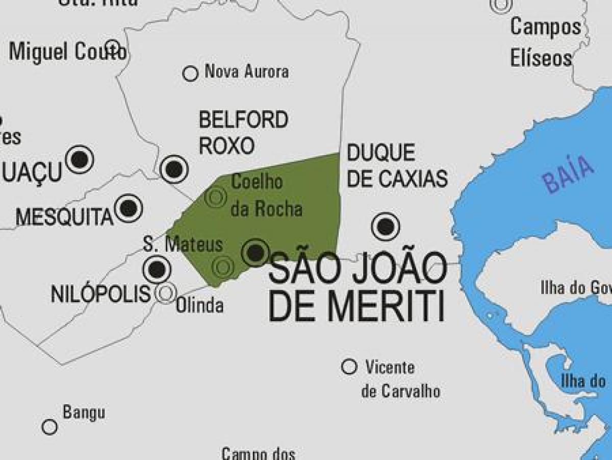 Harta São João de Sale municipiului
