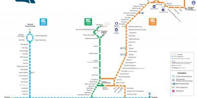 Harta BRT Rio de Janeiro