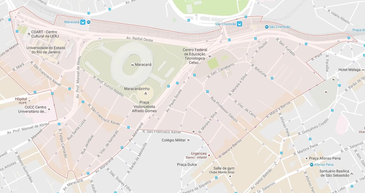 Harta bairro Maracana