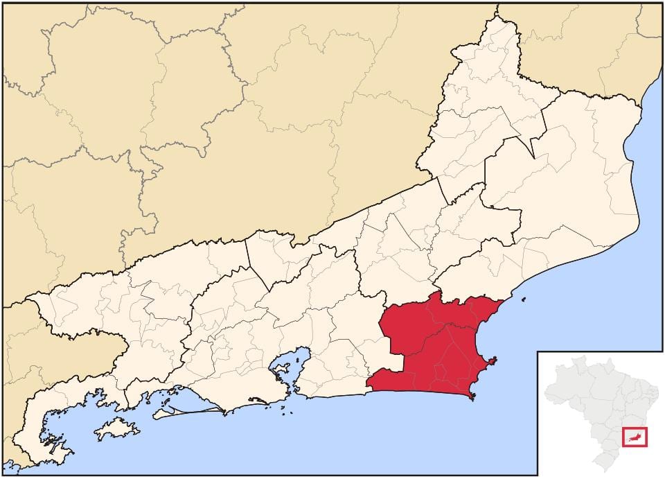 Harta Baixadas Litorâneas