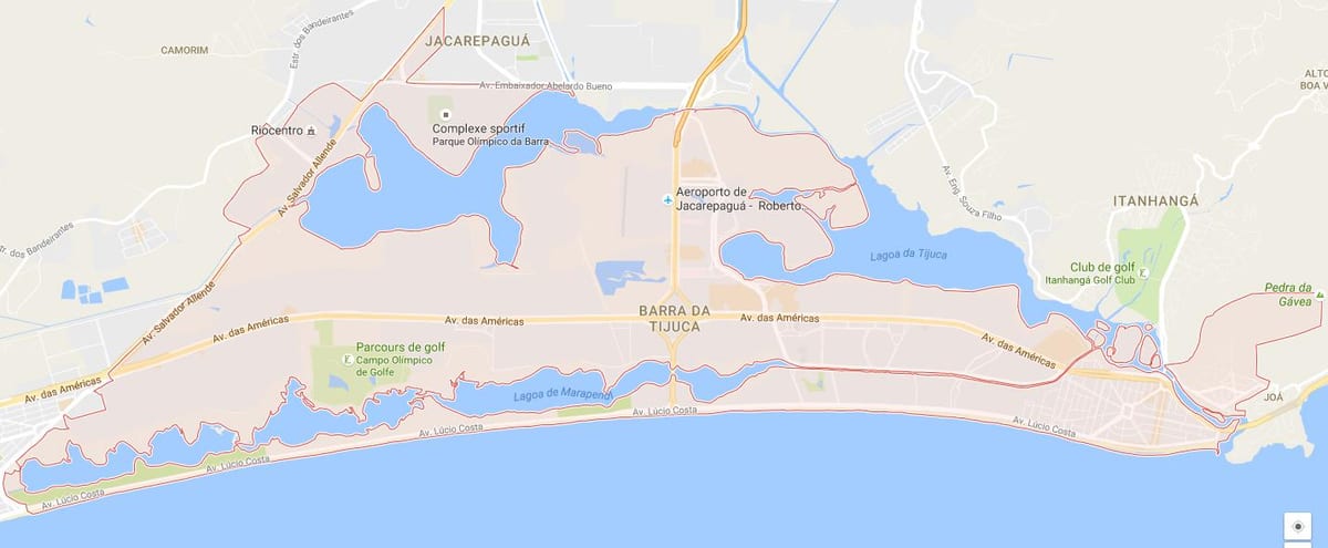 Harta Barra da Tijuca