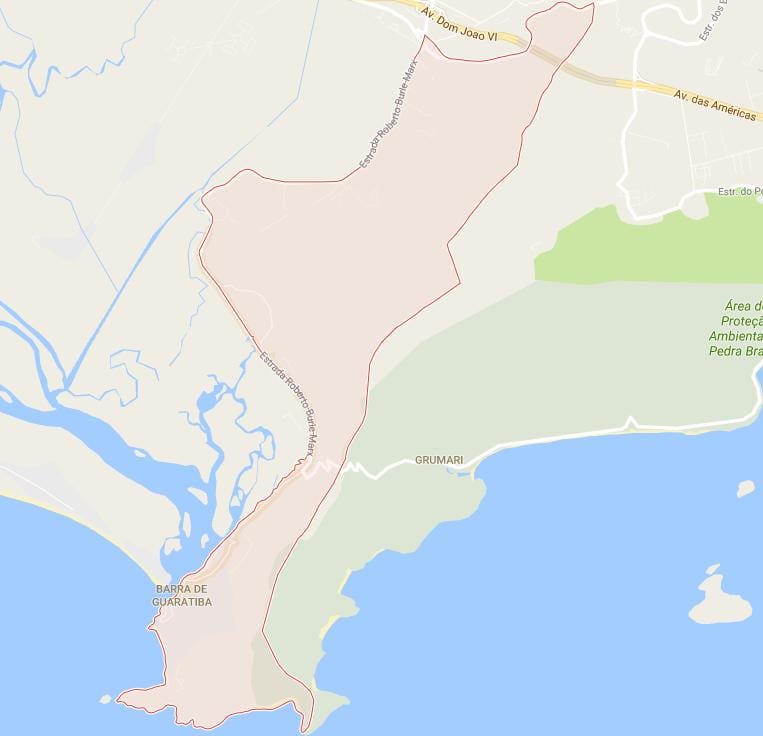 Harta Barra de Guaratiba