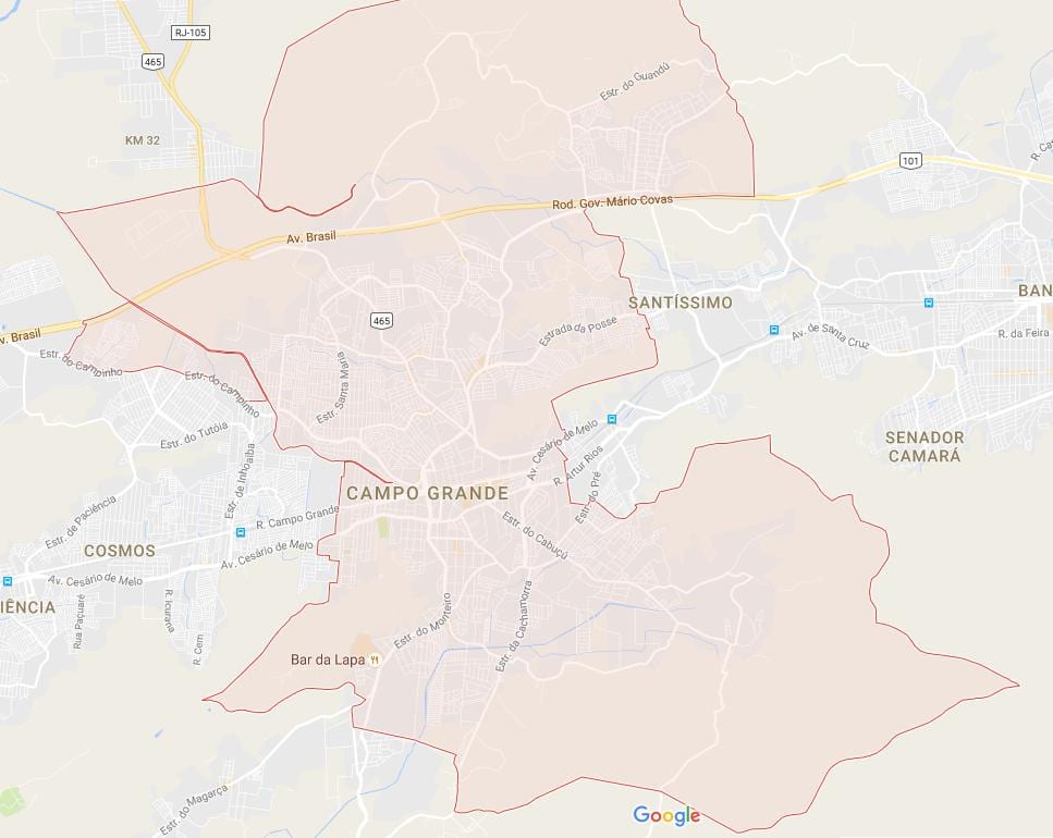 Harta Campo Grande