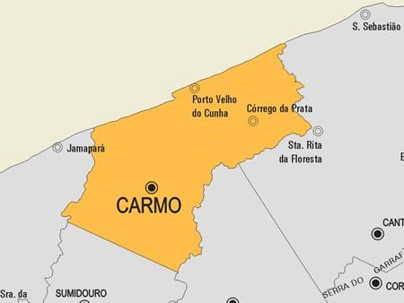 Harta Cardoso Moreira municipiului