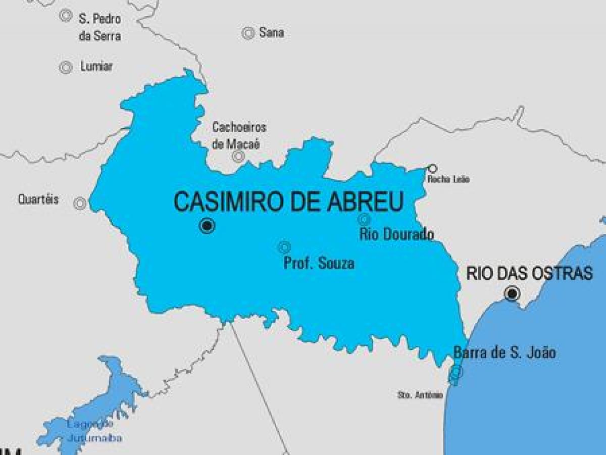 Harta municipiului Carmo