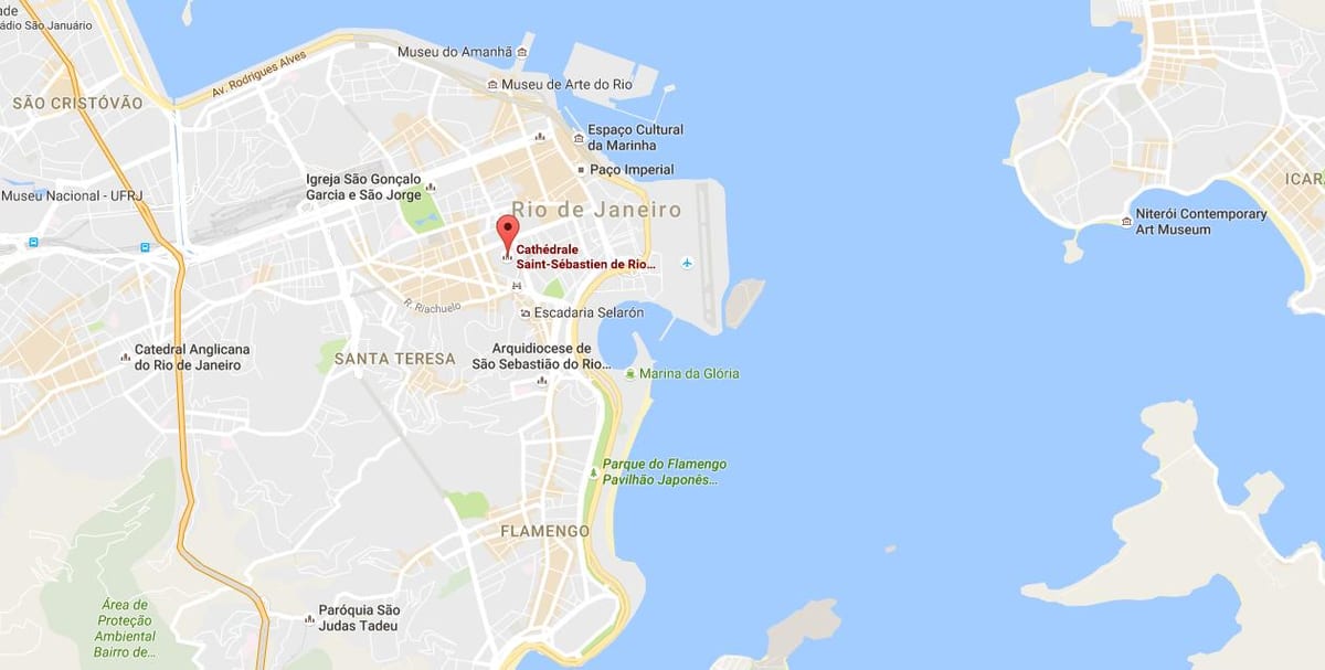 Harta Catedralei Sfântului Sebastian