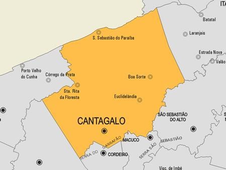 Harta Comendador Levy S-municipalitatea