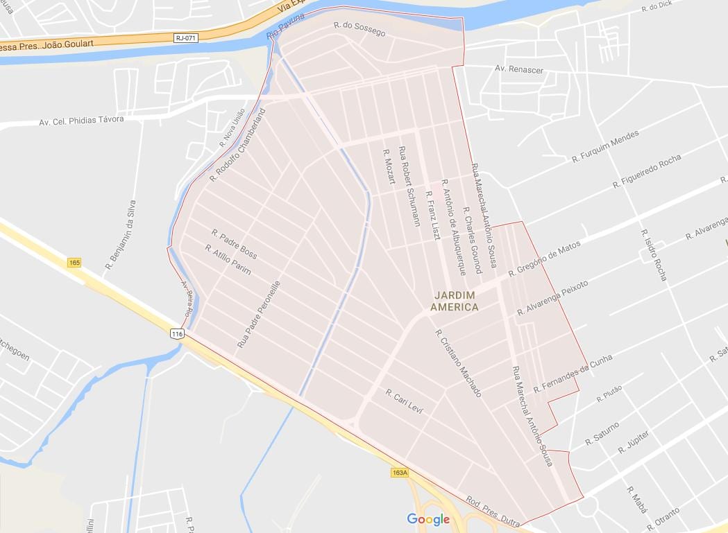 Harta Jardim América