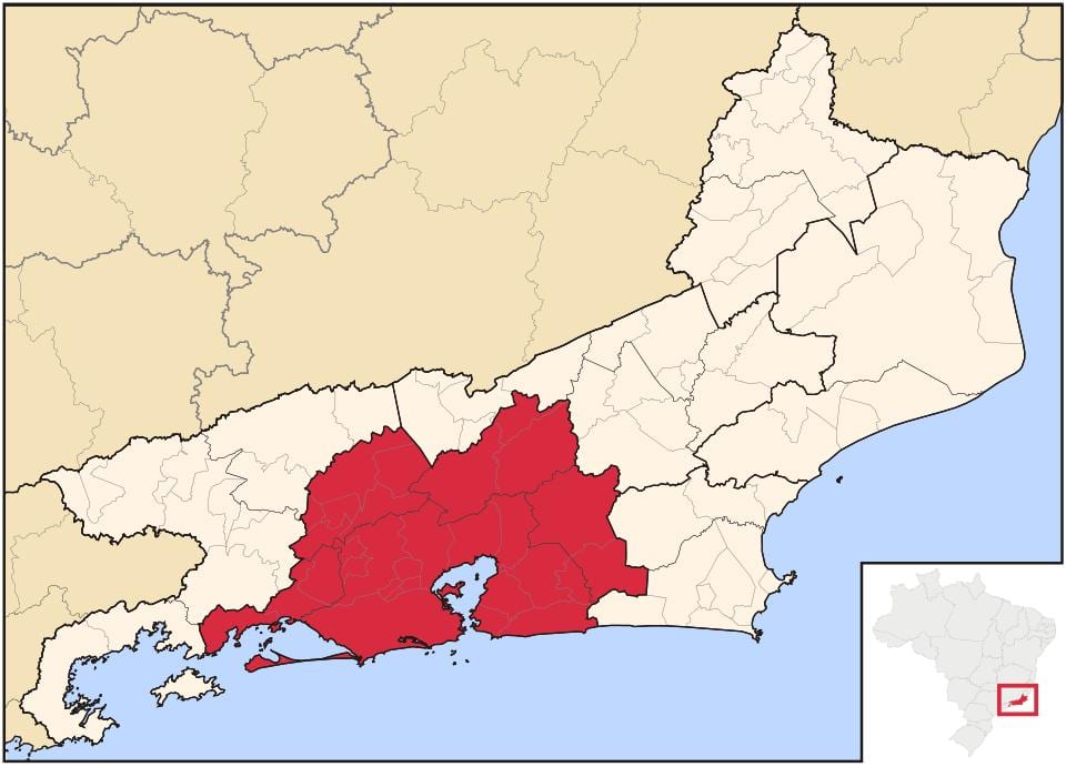 Harta Metropolitana do Rio de Janeiro