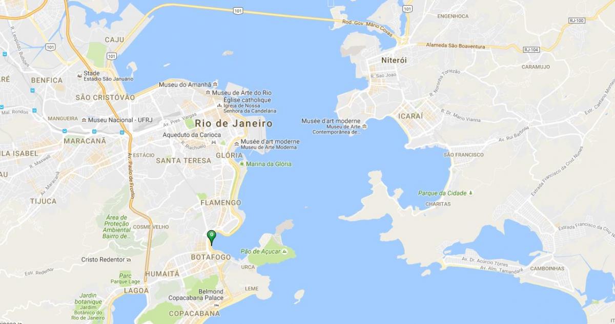 Harta de plaja Botafogo