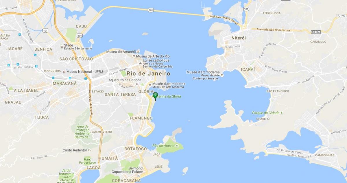 Harta de plaja Flamengo