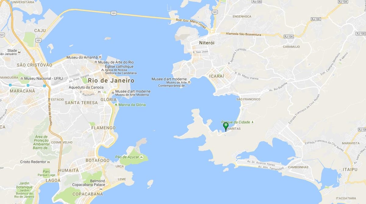 Harta de plaja Samanguaia