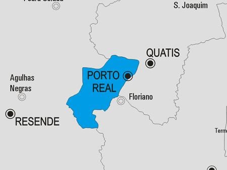 Harta Porto Real municipiului