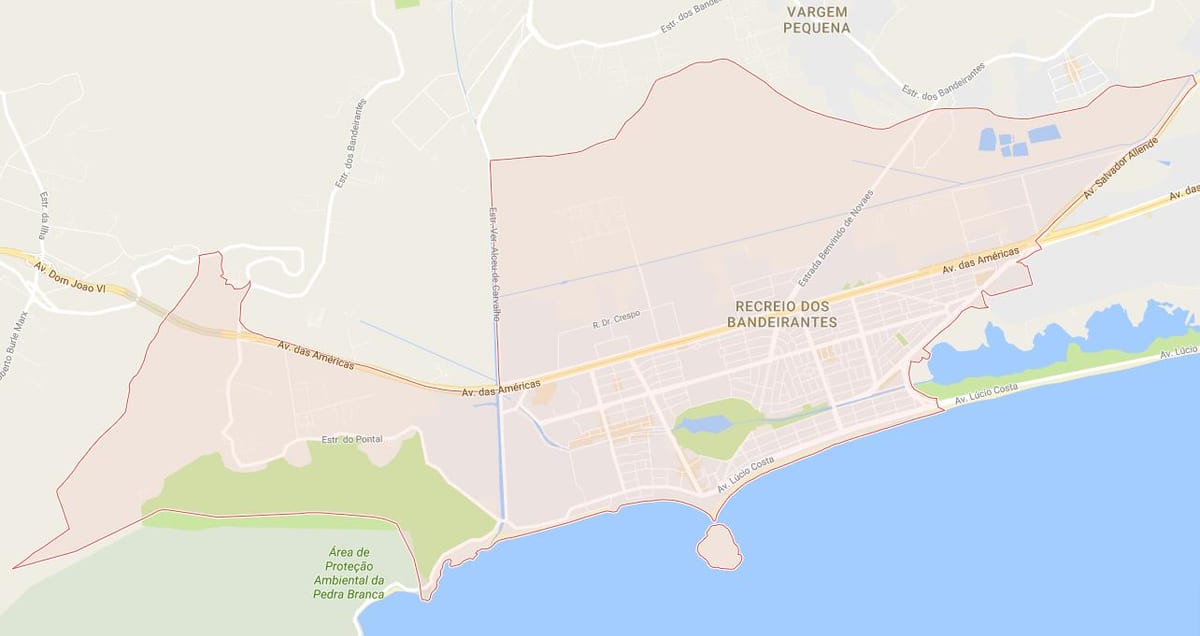 Harta de Recreio dos Bandeirantes