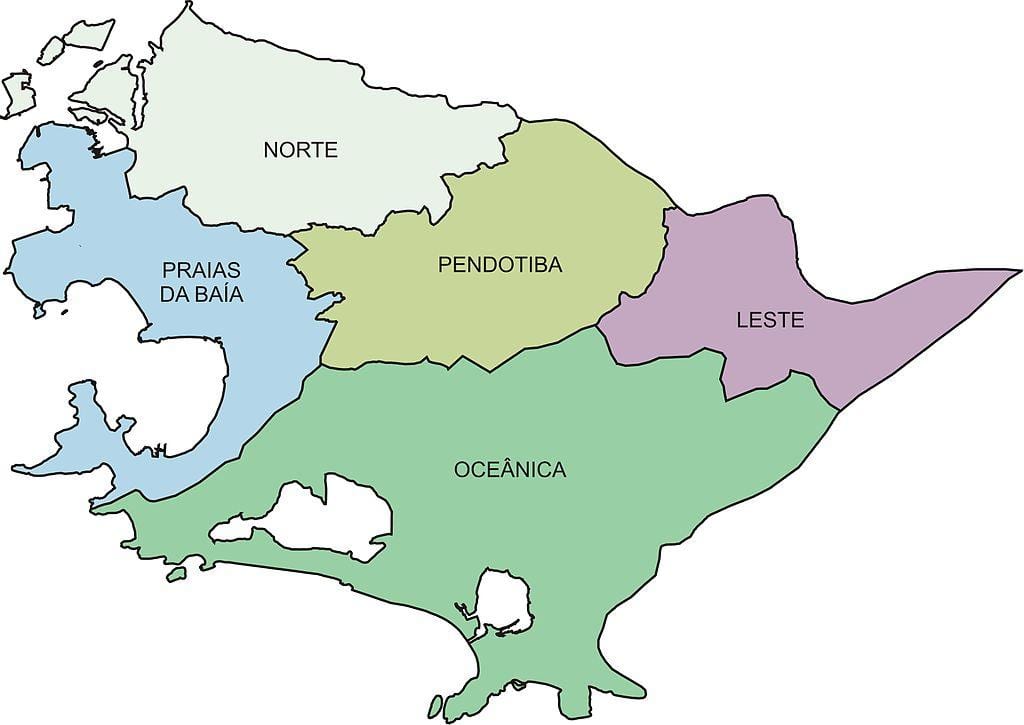 Harta Regiunilor Niterói