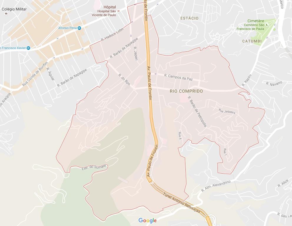 Harta Rio Comprido