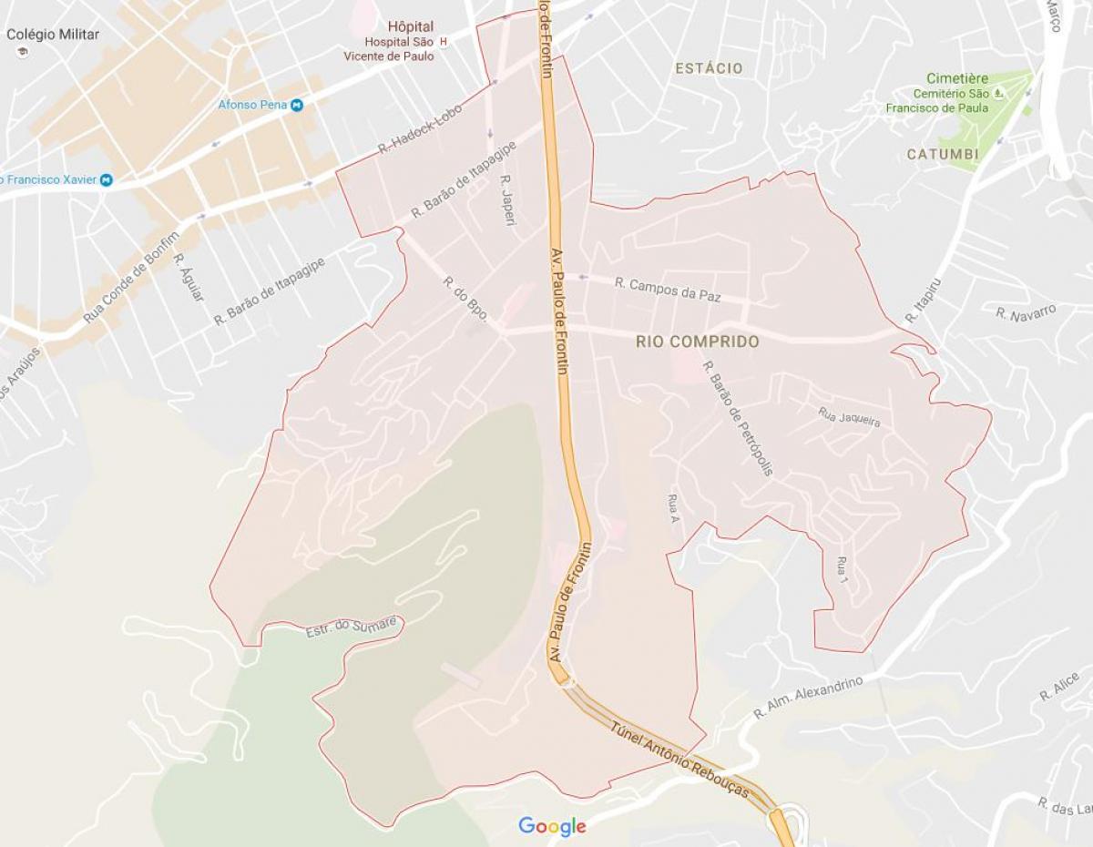 Harta Rio Comprido