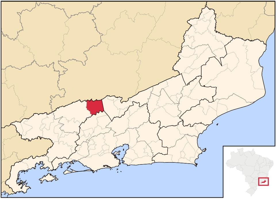 Harta Rio das Flores