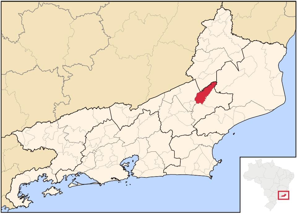 Harta San Sebastian do Alto