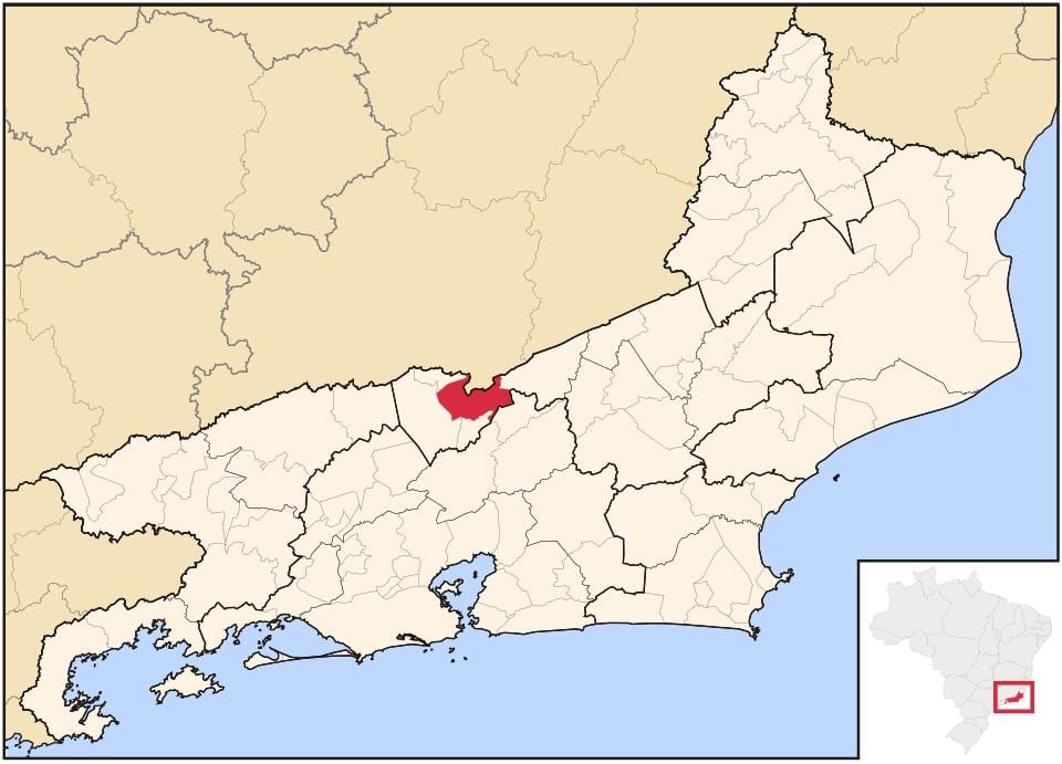 Harta Tres Rios