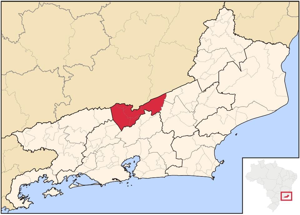 Harta Tres Rios