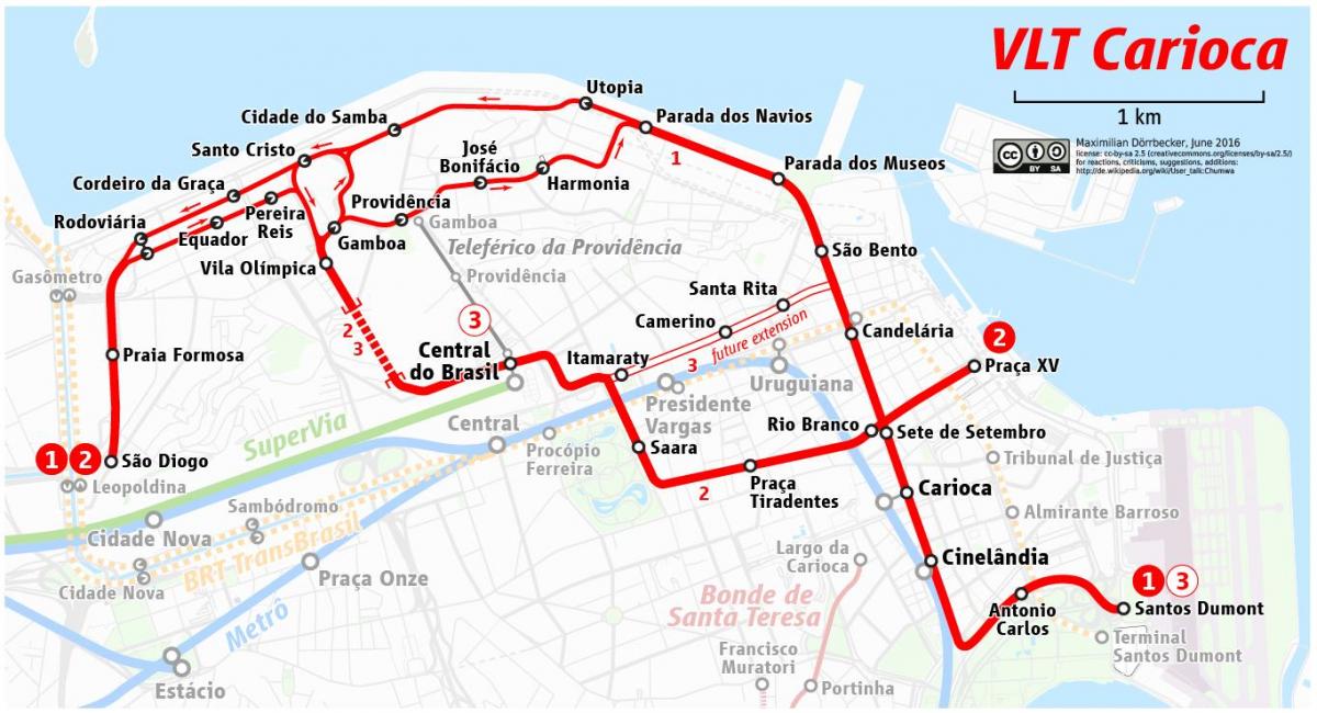 Harta VLT Rio de Janeiro