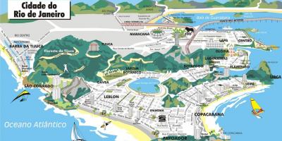 Harta 3d Rio de Janeiro
