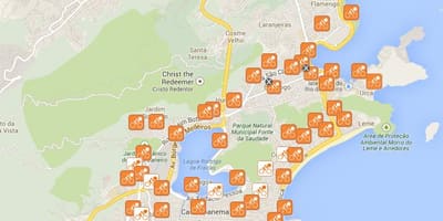 Harta de Biciclete Rio