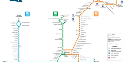 Harta BRT Rio de Janeiro