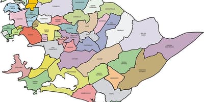 Harta Cartierele Niterói