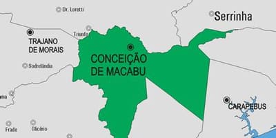 Harta Conceição de Macabu municipiului
