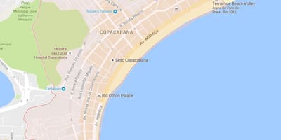 Harta de Copacabana