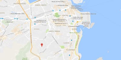 Harta favela Mangueira