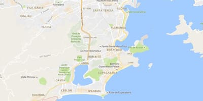 Harta favela Vidigal
