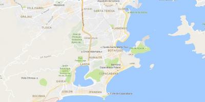 Harta favela Vidigal
