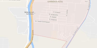 Harta de Gardênia Azul