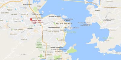 Harta grădina Zoologică din Rio de Janeiro