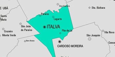 Harta Italva municipiului