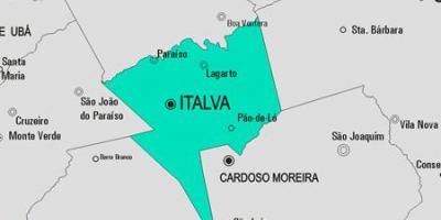 Harta Italva municipiului