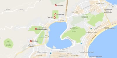 Harta parcul Lage