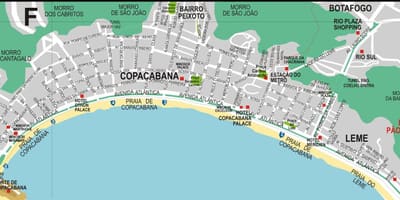 Harta Leme plaja