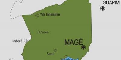 Harta Magé municipiului