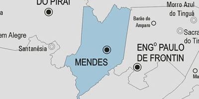Harta Mendes municipiului