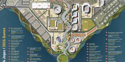 Harta Parcul Olimpic