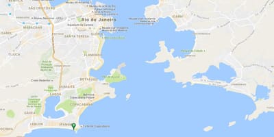 Harta de plaja Arpoador