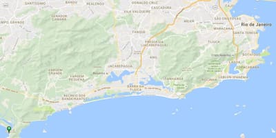 Harta de plaja Barra de Guaratiba