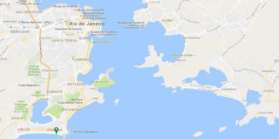 Harta de plaja Ipanema