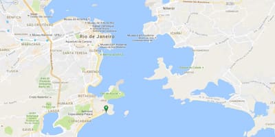 Harta de plaja Leme